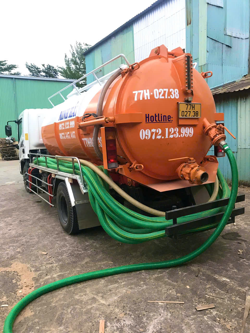 Dịch vụ hút hầm cầu